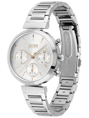  Shop Authentic Hugo Boss Flawless Silver Dial Silver Steel Strap Watch for Women - 1502530 - Luxxuri
