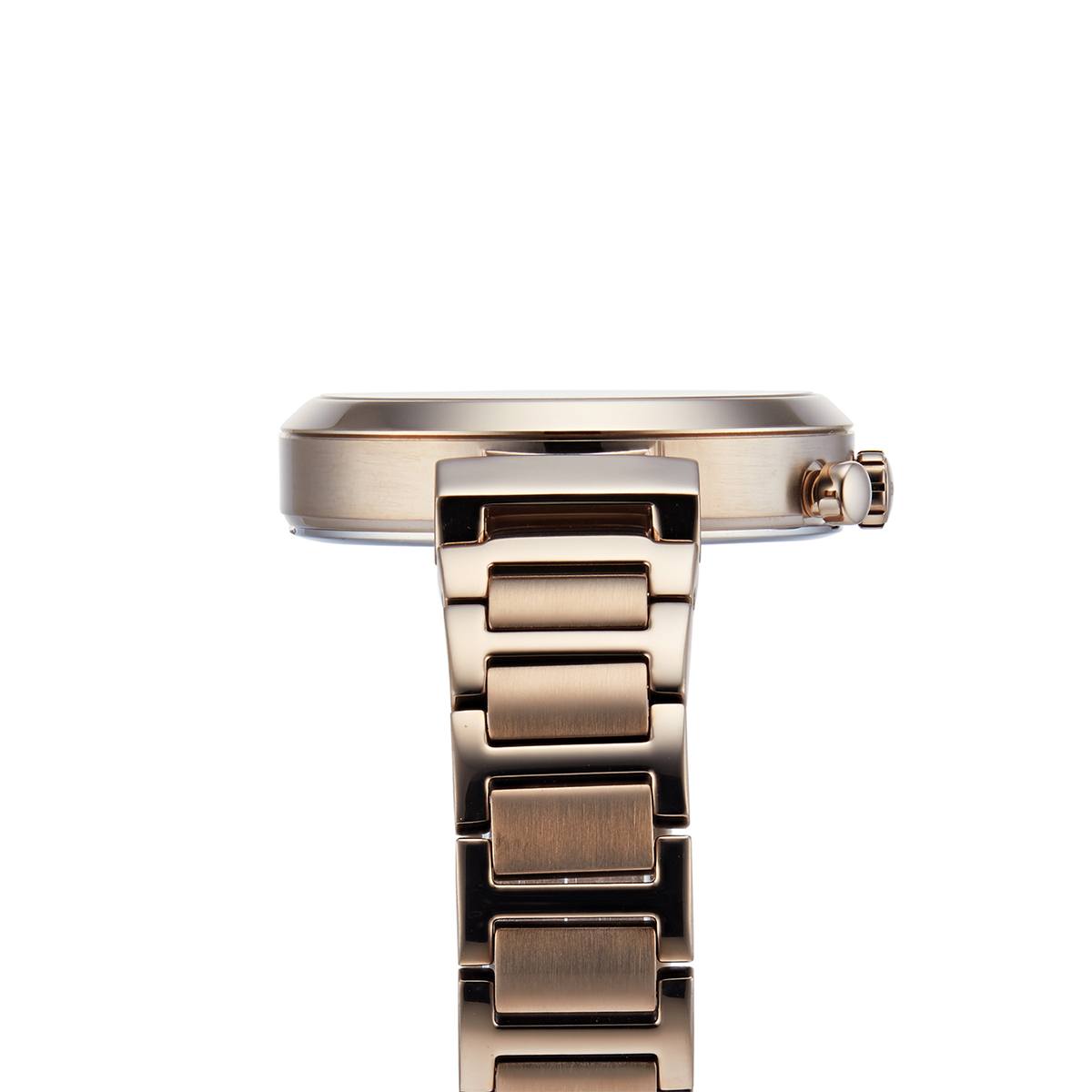  Shop Authentic Hugo Boss Flawless Quartz White Dial Gold Steel Strap Watch for Women -1502531 - Luxxuri