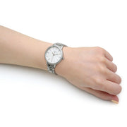  Shop Authentic Hugo Boss Signature Silver Dial Silver Steel Strap Watch for Women - 1502539 - Luxxuri
