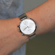  Shop Authentic Hugo Boss Flawless Silver Dial Silver Mesh Bracelet Watch for Women -1502551 - Luxxuri