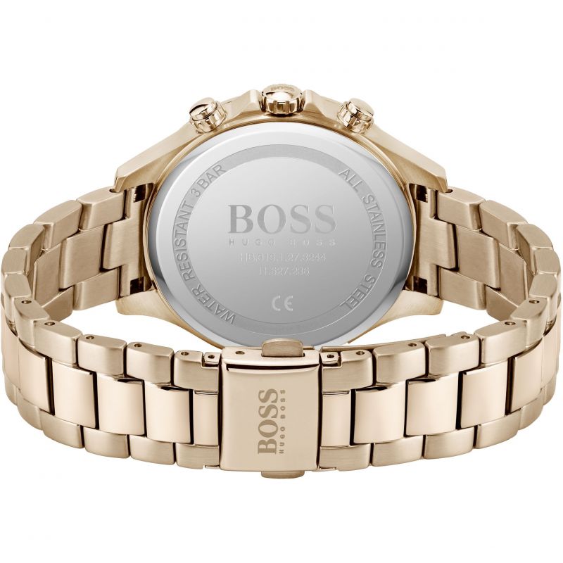  Shop Authentic Hugo Boss Hera Blue Dial Gold Steel Strap Watch for Women - 1502566 - Luxxuri