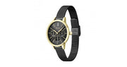  Shop Authentic Hugo Boss Symphony Black Dial Black Mesh Bracelet Watch for Women - 1502601 - Luxxuri