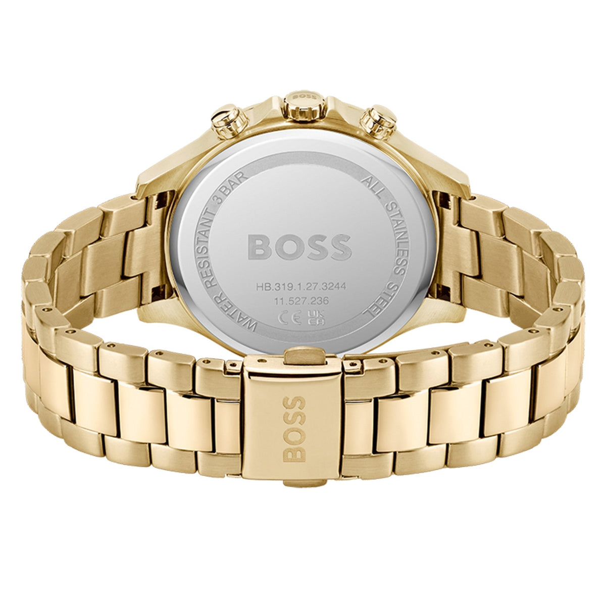  Shop Authentic Hugo Boss Hera White Dial Gold Steel Strap Watch for Women - 1502628 - Luxxuri