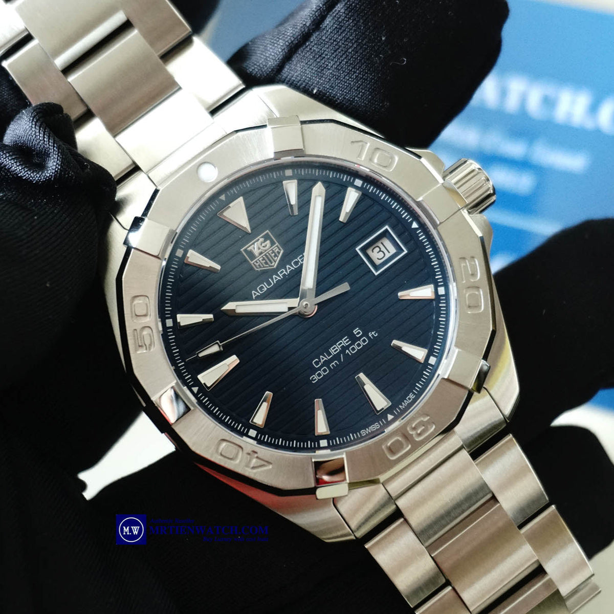  Shop Authentic Tag Heuer Aquaracer Blue Dial Watch for Men - WAY2112.BA0928 - Luxxuri
