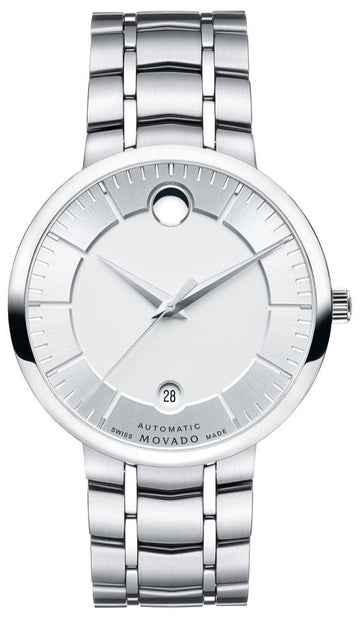  Shop Authentic Movado 1881 Automatic Silver Dial Silver Steel Strap Watch for Men - 606915 - Luxxuri