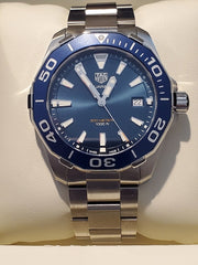  Shop Authentic Tag Heuer Aquaracer Blue Dial Watch for Men - WAY111C.BA0928 - Luxxuri