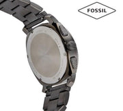  Shop Authentic Fossil Machine Chronograph Grey Dial Grey Steel Strap Watch for Men - FS5172 - Luxxuri