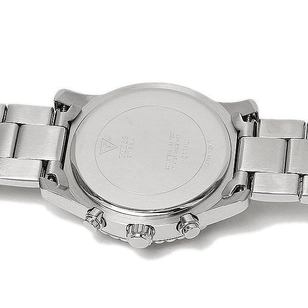  Shop Authentic Guess Confetti Multicolored Dial Silver Steel Strap Watch For Women - W0774L1 - Luxxuri