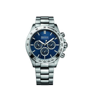  Shop Authentic Hugo Boss Ikon Blue Dial Silver Steel Strap Watch for Men - 1512963 - Luxxuri