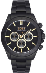  Shop Authentic Hugo Boss Ikon Black Dial Black Steel Strap Watch for Men - 1513278 - Luxxuri