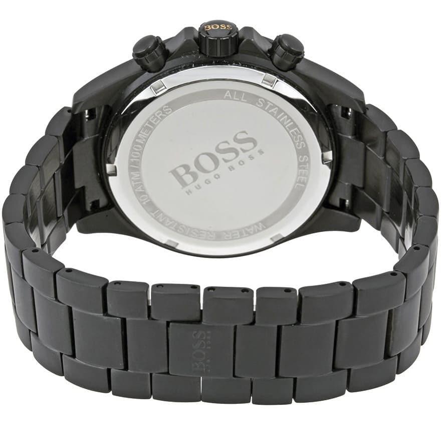  Shop Authentic Hugo Boss Ikon Black Dial Black Steel Strap Watch for Men - 1513278 - Luxxuri