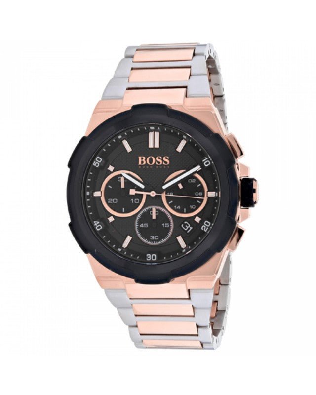  Shop Authentic Hugo Boss Supernova Black Dial Two Tone Steel Strap Watch for Men - 1513358 - Luxxuri