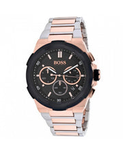  Shop Authentic Hugo Boss Supernova Black Dial Two Tone Steel Strap Watch for Men - 1513358 - Luxxuri