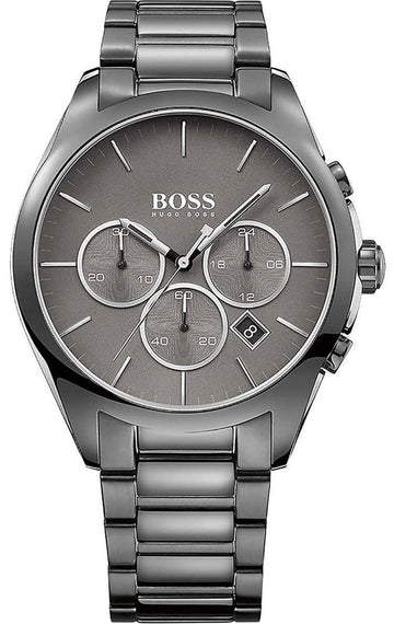 Shop Authentic Hugo Boss Classic Grey Dial Grey Steel Strap Watch for Men - 1513364 - Luxxuri