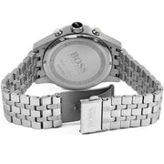  Shop Authentic Hugo Boss Navigator Chronograph Blue Dial Silver Steel Strap Watch for Men - 1513498 - Luxxuri