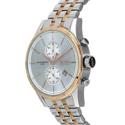  Shop Authentic Hugo Boss Jet Silver Dial Two Tone Steel Strap Watch for Men - 1513385 - Luxxuri