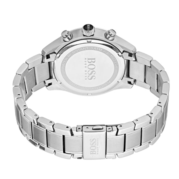  Shop Authentic Hugo Boss Grand Prix Blue Dial Silver Steel Strap Watch for Men - 1513478 - Luxxuri