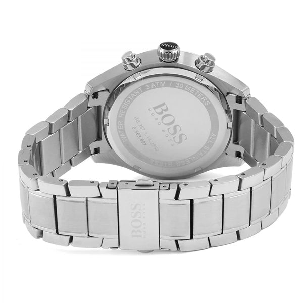  Shop Authentic Hugo Boss Grand Prix Blue Dial Silver Steel Strap Watch for Men - 1513478 - Luxxuri
