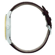  Shop Authentic Hugo Boss Classic White Dial Brown Leather Strap Watch for Men - 1513486 - Luxxuri
