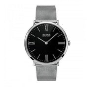  Shop Authentic Hugo Boss Jackson Quartz Black Dial Silver Mesh Bracelet Watch For Men - 1513514 - Luxxuri
