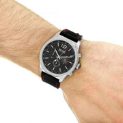  Shop Authentic Hugo Boss Professional Black Dial Black Silicone Strap Watch for Men - 1513525 - Luxxuri