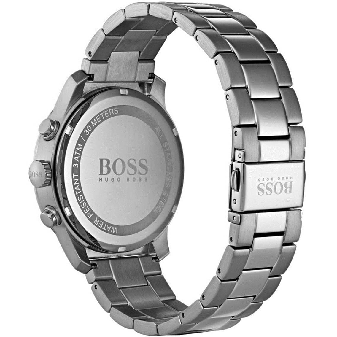  Shop Authentic Hugo Boss Professional Chronograph Blue Dial Silver Steel Strap Watch for Men - 1513527 - Luxxuri
