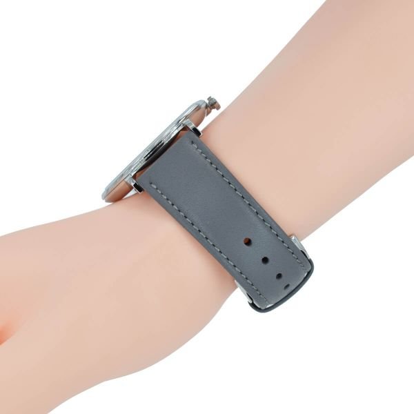  Shop Authentic Hugo Boss Horizon Blue Dial Grey Leather Strap Watch for Men - 1513539 - Luxxuri