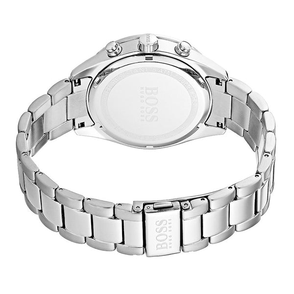  Shop Authentic Hugo Boss Talent Blue Dial Silver Steel Strap Watch for Men - 1513582 - Luxxuri