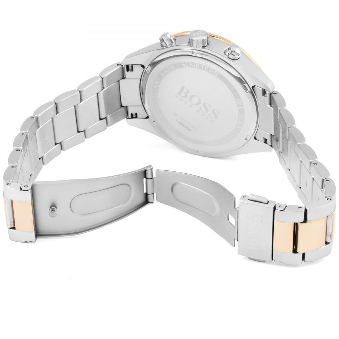  Shop Authentic Hugo Boss Talent Black Dial Two Tone Steel Strap Watch for Men - 1513584 - Luxxuri