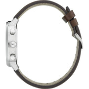  Shop Authentic Hugo Boss Attitude White Dial Brown Leather Strap Watch for Men - 1513609 - Luxxuri
