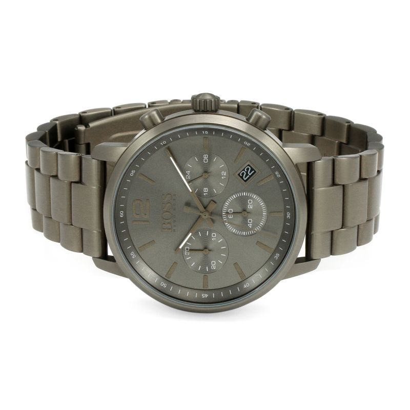  Shop Authentic Hugo Boss Attitude Green Dial Green Steel Strap Watch for Men - 1513610 - Luxxuri