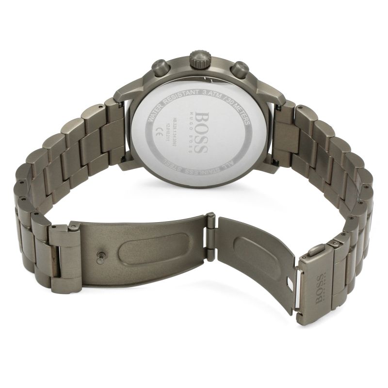  Shop Authentic Hugo Boss Attitude Green Dial Green Steel Strap Watch for Men - 1513610 - Luxxuri