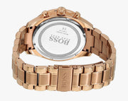  Shop Authentic Hugo Boss Trophy Grey Dial Rose Gold Steel Strap Watch for Men - 1513632 - Luxxuri