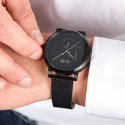  Shop Authentic Hugo Boss Oxygen Black Dial Black Mesh Bracelet Watch for Men - 1513636 - Luxxuri