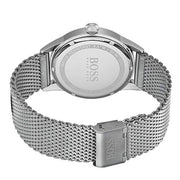  Shop Authentic Hugo Boss Legacy Grey Dial Silver Mesh Bracelet Watch for Men - 1513673 - Luxxuri