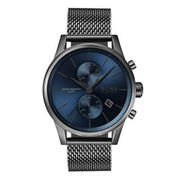  Shop Authentic Hugo Boss Jet Blue Dial Gunmetal Mesh Bracelet Watch for Men  - 1513677 - Luxxuri