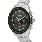  Shop Authentic Hugo Boss Intensity Chronograph Black Dial Silver Steel Strap Watch For Men - 1513680 - Luxxuri