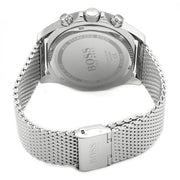  Shop Authentic Hugo Boss Ocean Edition Black Dial Silver Mesh Bracelet Watch for Men - 1513701 - Luxxuri