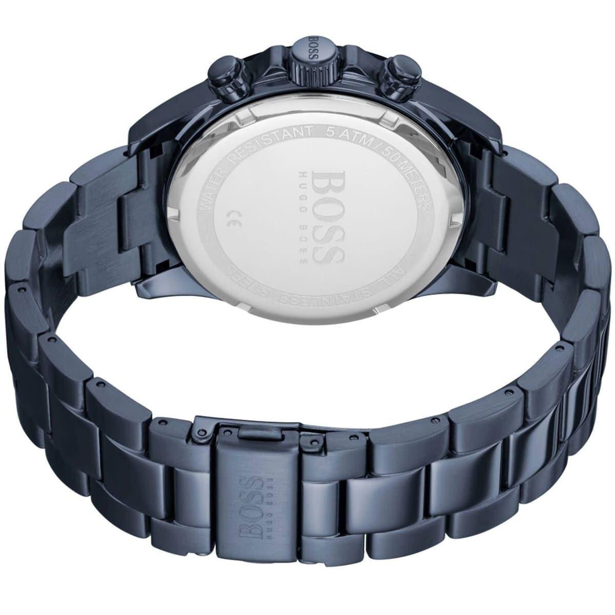  Shop Authentic Hugo Boss Hero Sport Lux Blue Dial Blue Steel Strap Watch for Men - 1513758 - Luxxuri
