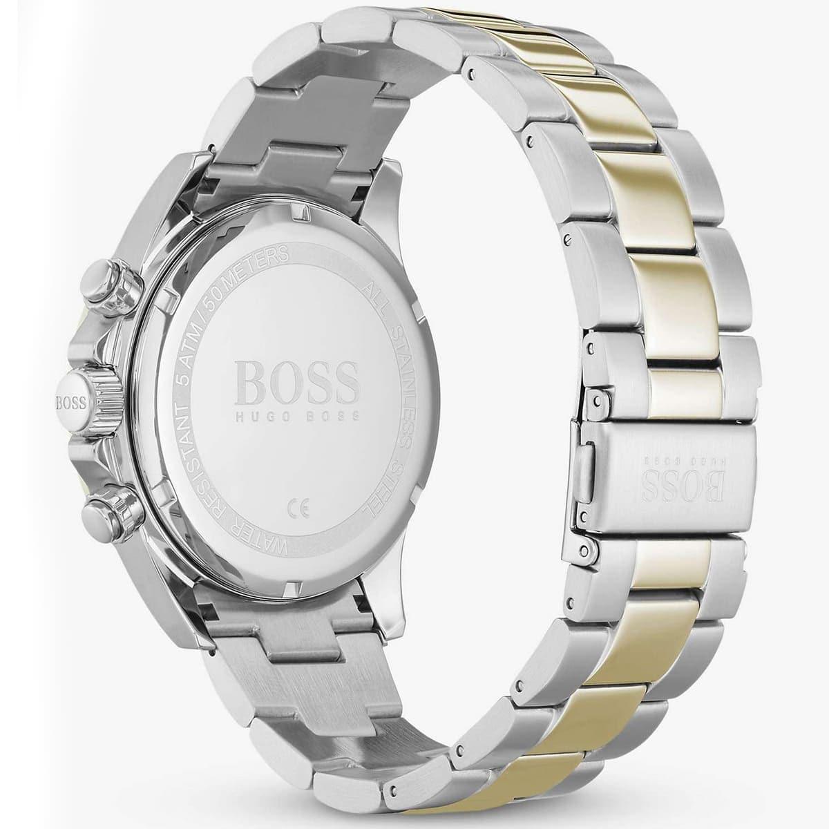  Shop Authentic Hugo Boss Hero Blue Dial Two Tone Steel Strap Watch for Men - 1513767 - Luxxuri