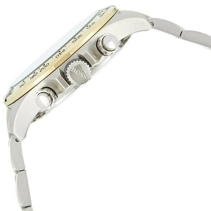  Shop Authentic Hugo Boss Hero Blue Dial Two Tone Steel Strap Watch for Men - 1513767 - Luxxuri