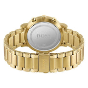  Shop Authentic Hugo Boss Integrity Chronograph Grey Dial Gold Steel Strap Watch for Men - 1513781 - Luxxuri