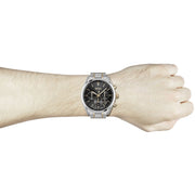  Shop Authentic Hugo Boss Champion Chronograph Black Dial Two Tone Steel Strap Watch for Men - 1513819 - Luxxuri