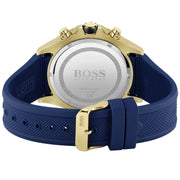  Shop Authentic Hugo Boss Globetrotter Blue Dial Blue Silicone Strap Watch for Men - 1513822 - Luxxuri