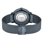  Shop Authentic Hugo Boss Infinity Blue Dial Blue Mesh Bracelet Watch for Women - 1502518 - Luxxuri
