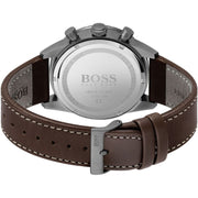  Shop Authentic Hugo Boss Pilot Edition Blue Dial Brown Leather Strap Watch for Men - 1513852 - Luxxuri