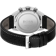  Shop Authentic Hugo Boss Pilot Edition Black Dial Black Leather Strap Watch for Men - 1513853 - Luxxuri