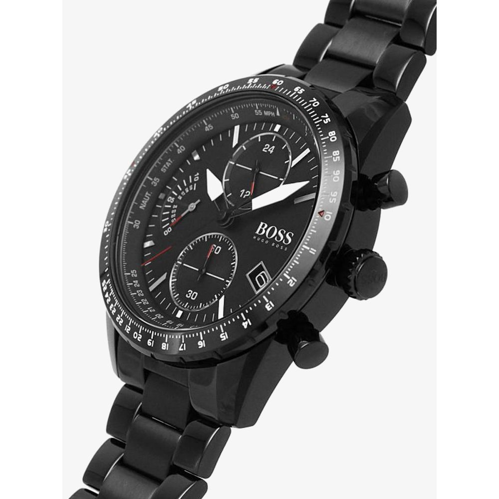  Shop Authentic Hugo Boss Aero Black Dial Black Steel Strap Watch for Men - 1513771 - Luxxuri