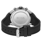  Shop Authentic Hugo Boss Distinct Black Dial Black Rubber Strap Watch for Men - 1513855 - Luxxuri