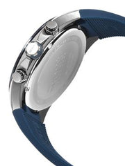  Shop Authentic Hugo Boss Distinct Blue Dial Blue Rubber Strap Watch for Men - 1513856 - Luxxuri